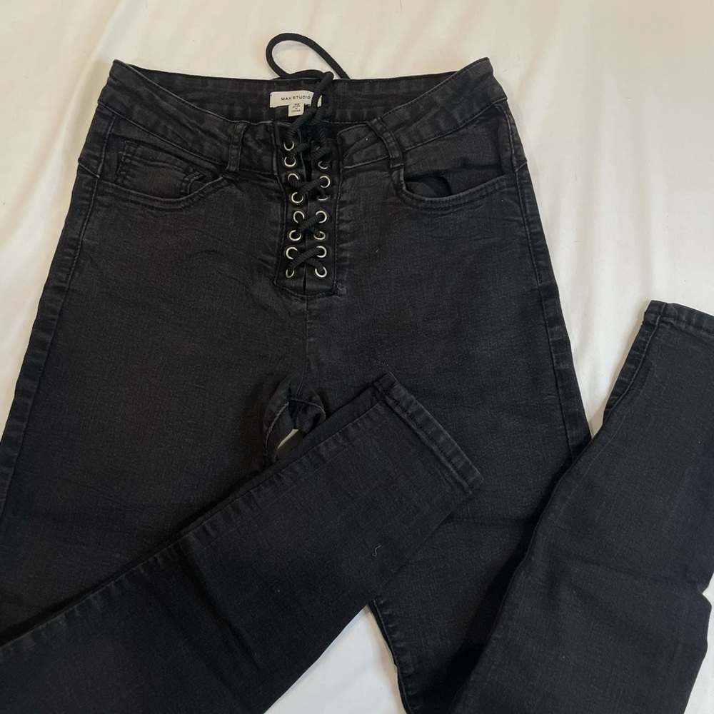 Max Studio Black Jeans